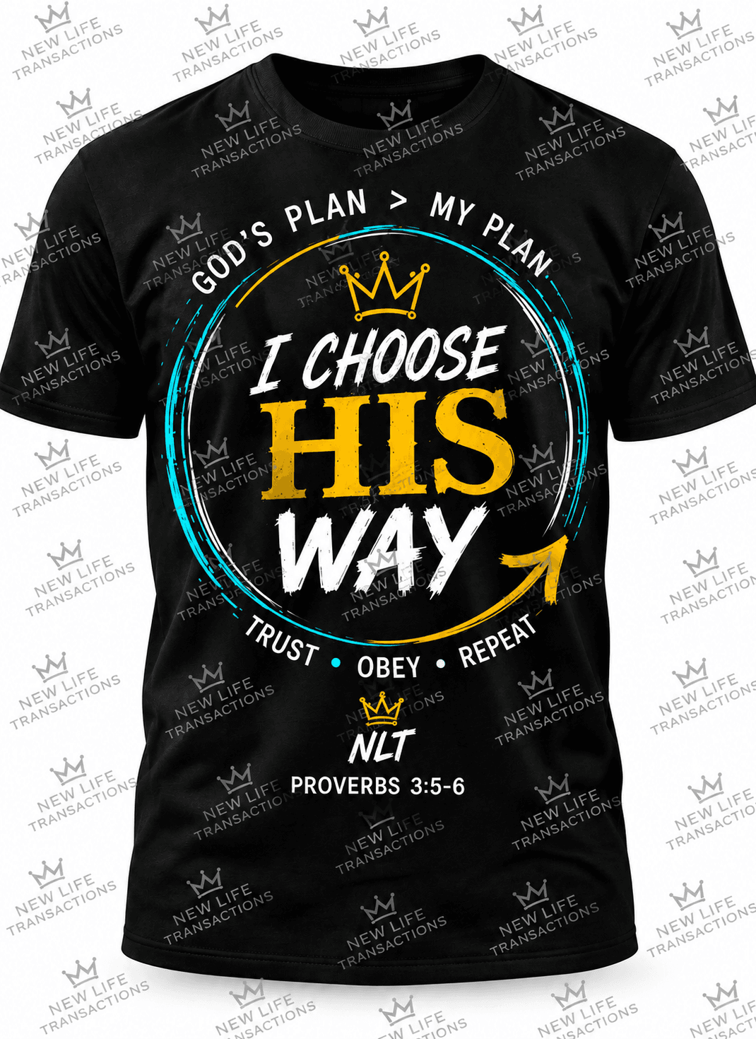 Little Legacy™ I Choose His Way Faith Tee