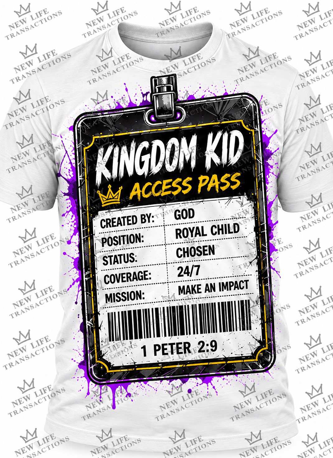 Little Legacy™ Kingdom Kid Access Pass Tee