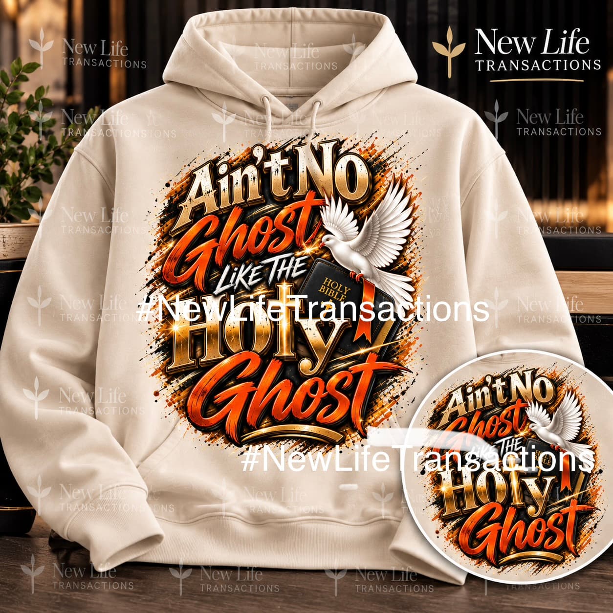 Custom Long-Sleeve Fleece Pullover