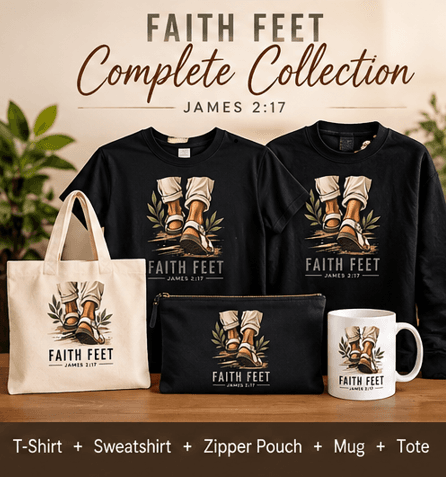 Faith Feet Sweatshirt