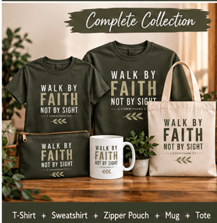 Walk by Faith, Not by Sight Bundle Collection — 2 Corinthians 5:7