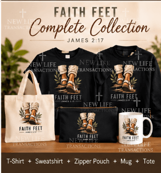 Faith Feet Sweatshirt