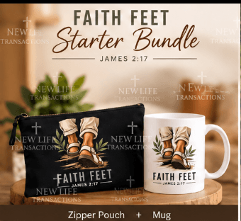 Faith Feet Starter Bundle — James 2:17