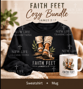 Faith Feet Sweatshirt