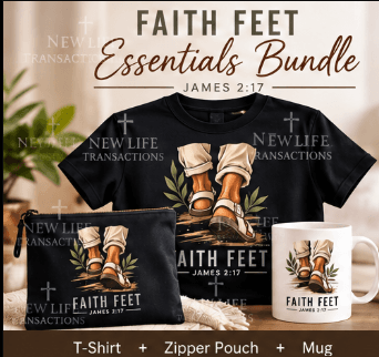 Faith Feet Sweatshirt